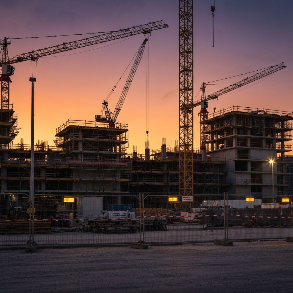 Construction site security services